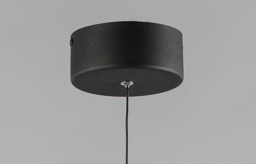 ET2 - E21441-BKMG - LED Mini Pendant - Mermaid - Black / Metallic Gold