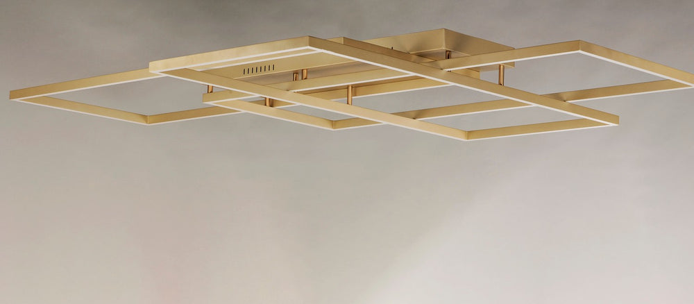 ET2 - E21519-CHP - LED Flush / Wall Mount - Traverse LED - Champagne