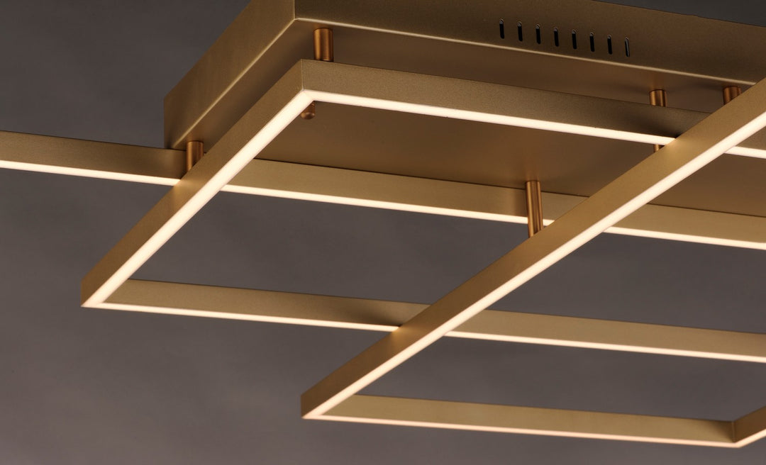 ET2 - E21519-CHP - LED Flush / Wall Mount - Traverse LED - Champagne