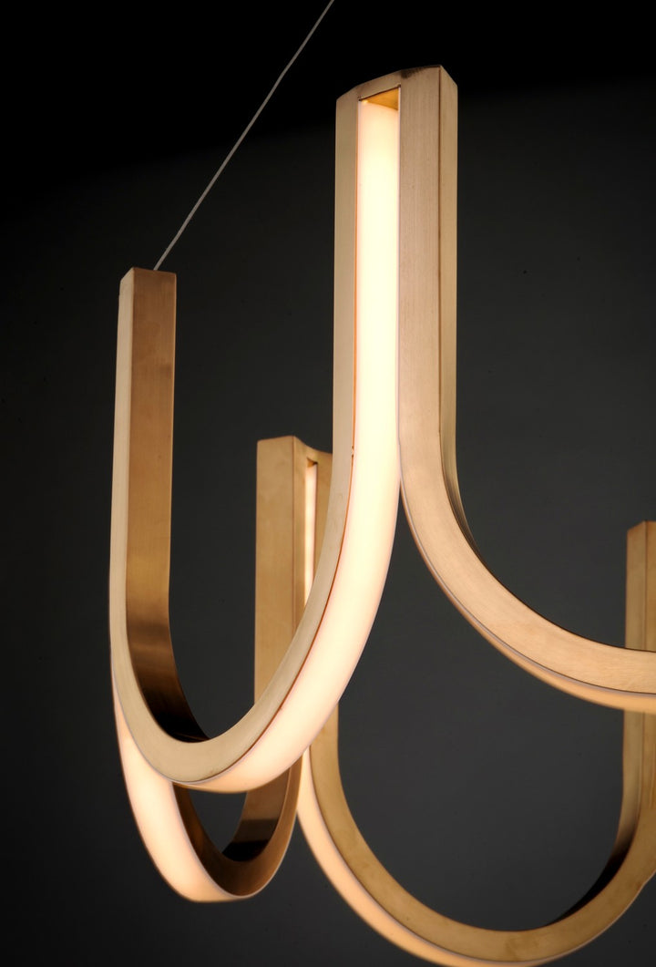 ET2 - E24853-BCN - LED Pendant - You - Brushed Champagne