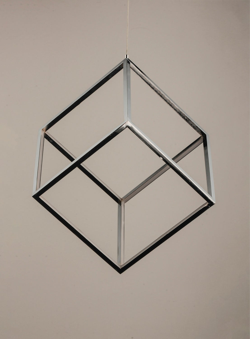 ET2 - E30582-PC - LED Pendant - 4 Square - Polished Chrome