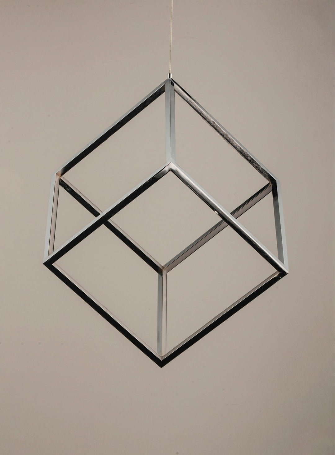 ET2 - E30582-PC - LED Pendant - 4 Square - Polished Chrome