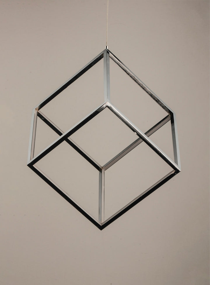 ET2 - E30582-PC - LED Pendant - 4 Square - Polished Chrome