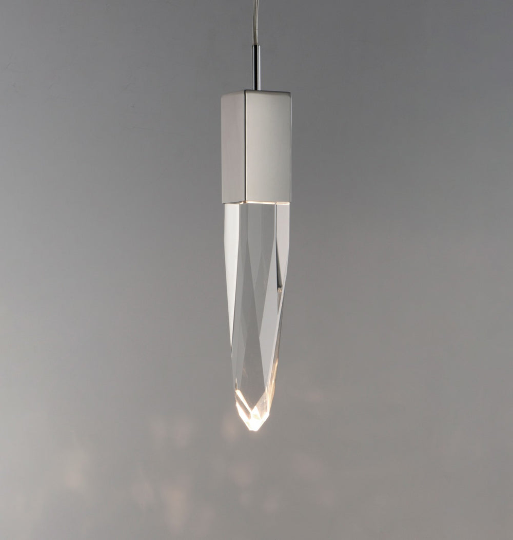 ET2 - E31242-20PC - LED Mini Pendant - Quartz - Polished Chrome