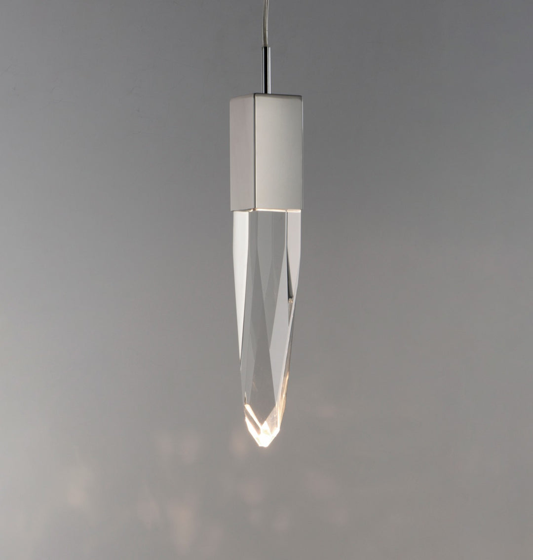 ET2 - E31242-20PC - LED Mini Pendant - Quartz - Polished Chrome