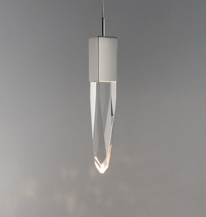 ET2 - E31242-20PC - LED Mini Pendant - Quartz - Polished Chrome