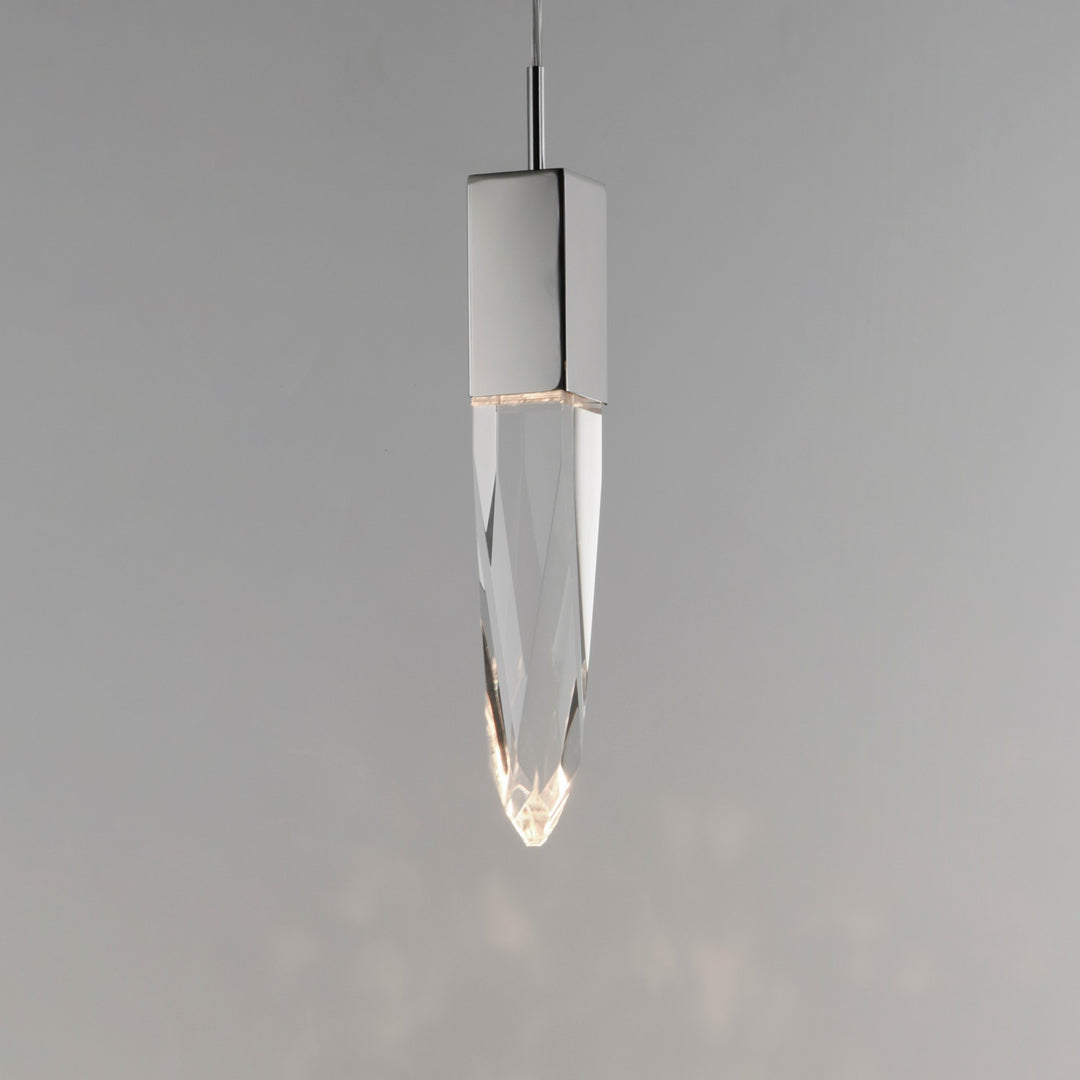 ET2 - E31242-20PC - LED Mini Pendant - Quartz - Polished Chrome