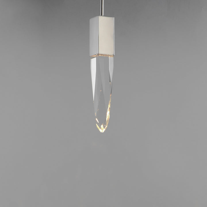 ET2 - E31242-20PC - LED Mini Pendant - Quartz - Polished Chrome