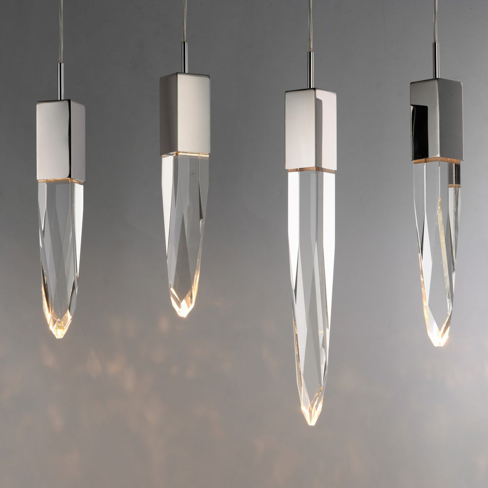 ET2 - E31248-20PC - LED Pendant - Quartz - Polished Chrome