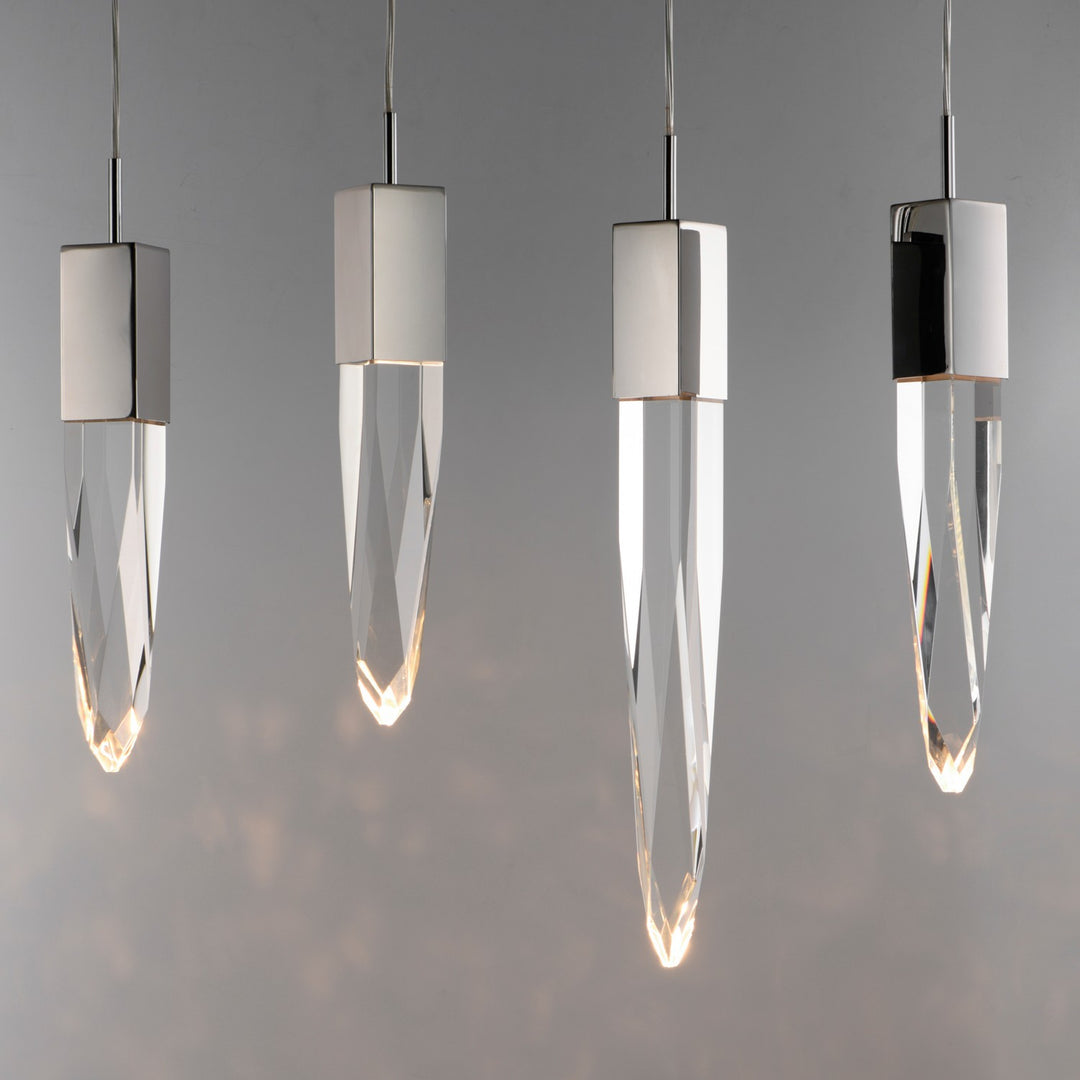 ET2 - E31248-20PC - LED Pendant - Quartz - Polished Chrome
