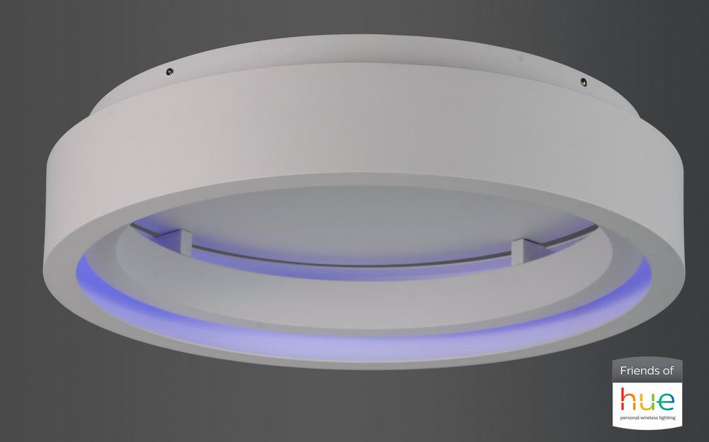 ET2 - E35001-MW - LED Flush Mount - iCorona FoH - Matte White