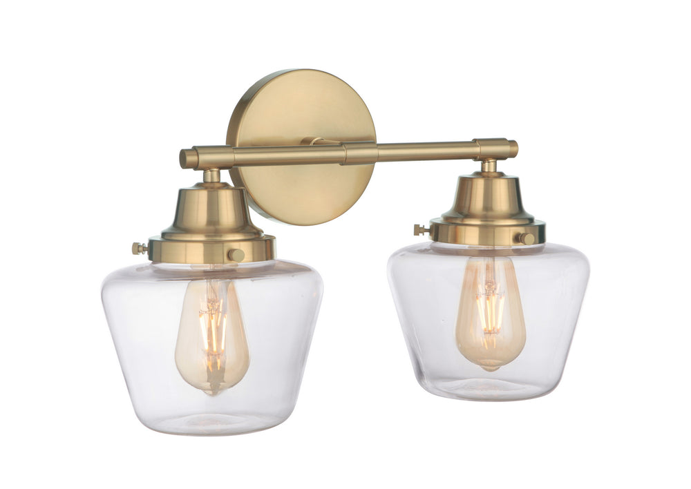 Craftmade Canada - 19518SB2 - Two Light Vanity - Essex - Satin Brass