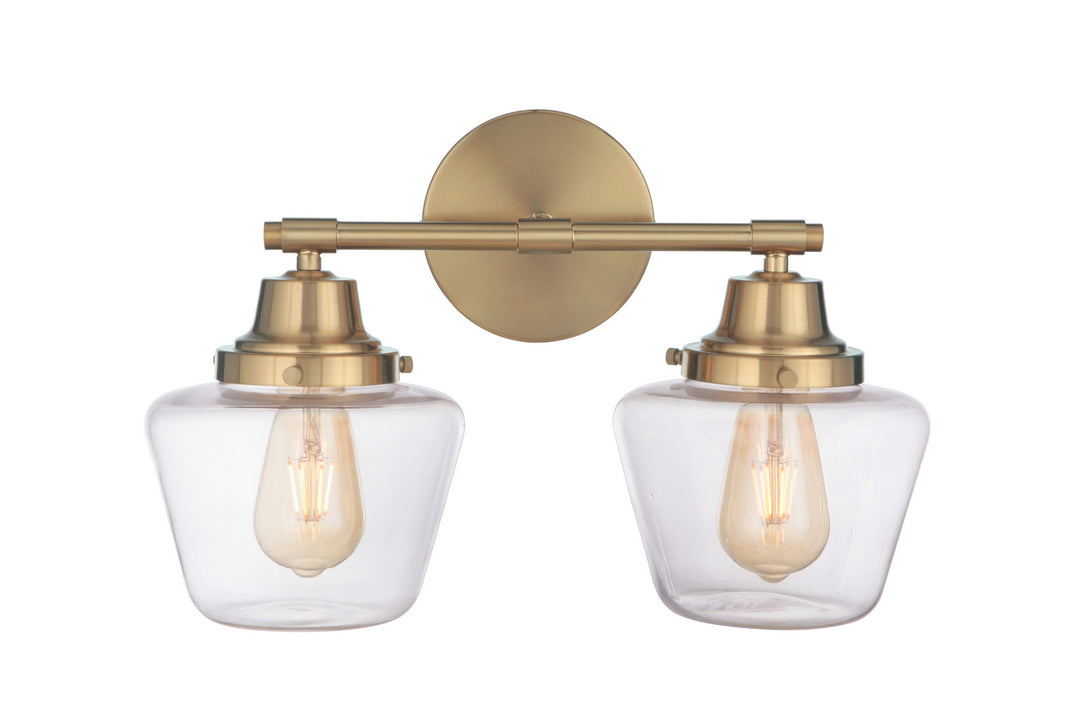 Craftmade Canada - 19518SB2 - Two Light Vanity - Essex - Satin Brass