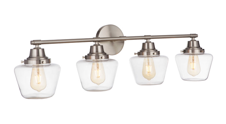Craftmade Canada - 19538BNK4 - Four Light Vanity - Essex - Brushed Polished Nickel