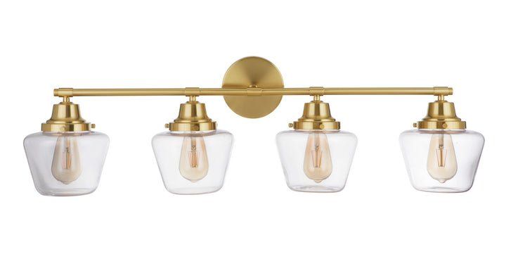 Craftmade Canada - 19538SB4 - Four Light Vanity - Essex - Satin Brass