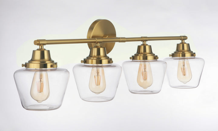 Craftmade Canada - 19538SB4 - Four Light Vanity - Essex - Satin Brass