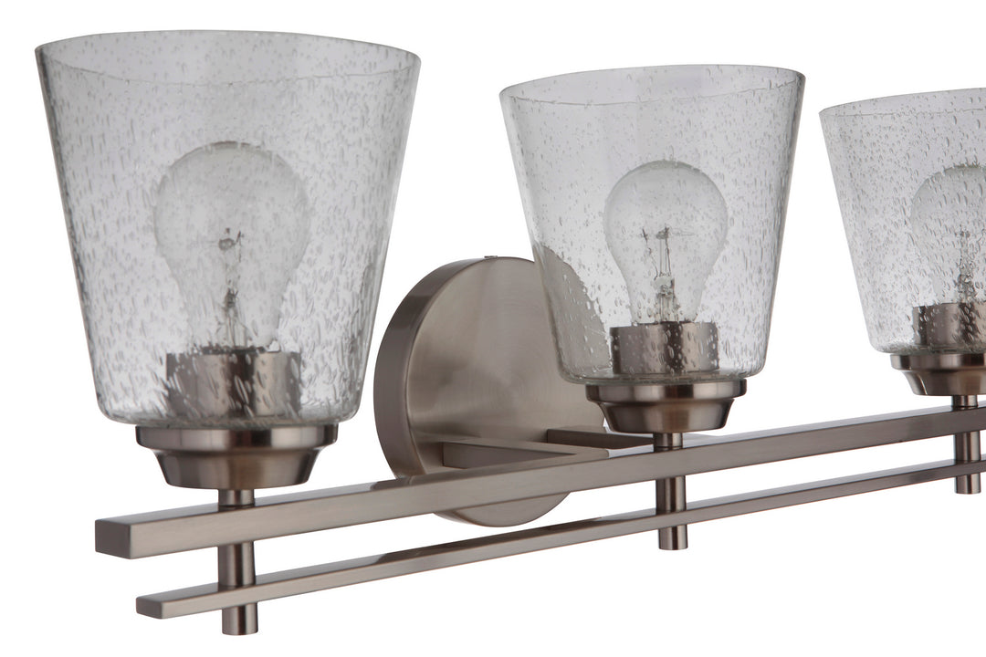 Craftmade Canada - 19624BNK3 - Three Light Vanity - Drake - Brushed Polished Nickel