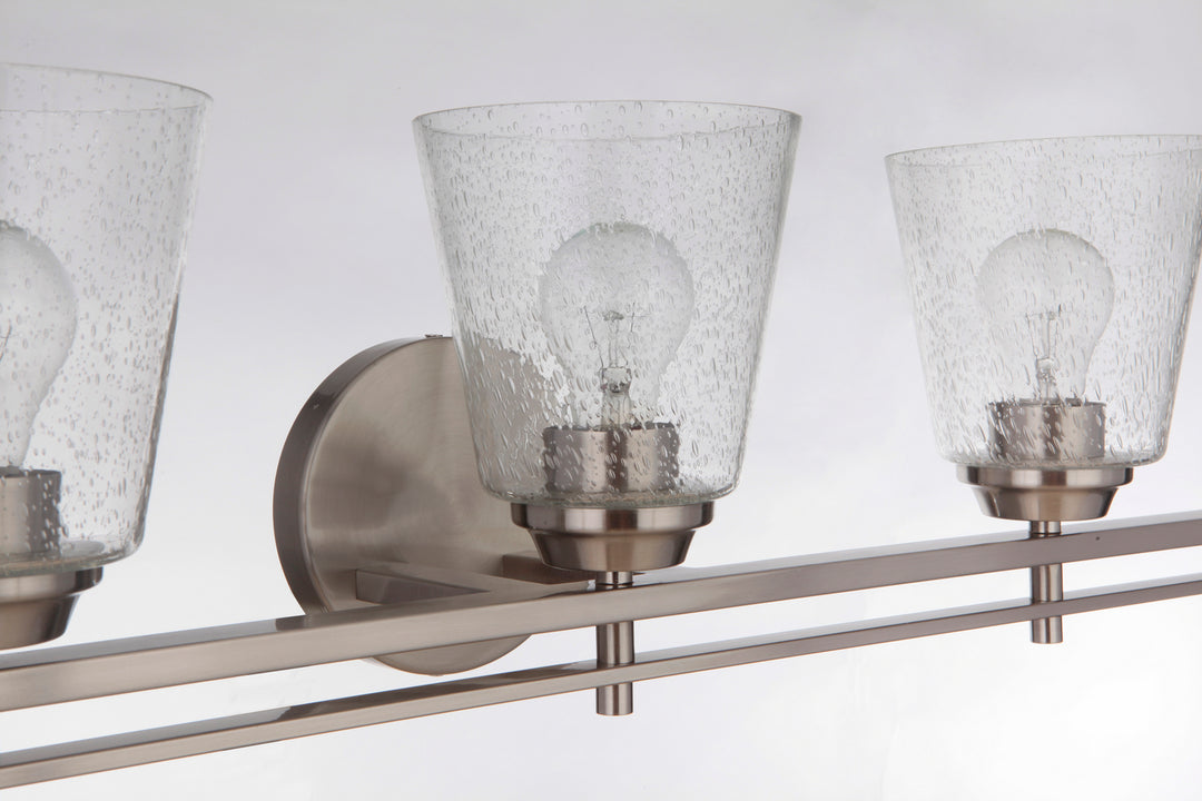 Craftmade Canada - 19642BNK5 - Five Light Vanity - Drake - Brushed Polished Nickel