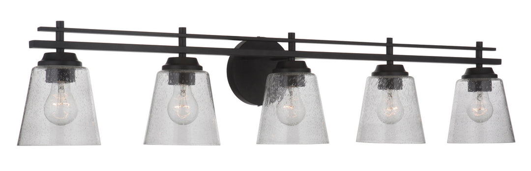 Craftmade Canada - 19642FB5 - Five Light Vanity - Drake - Flat Black