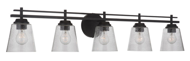 Craftmade Canada - 19642FB5 - Five Light Vanity - Drake - Flat Black
