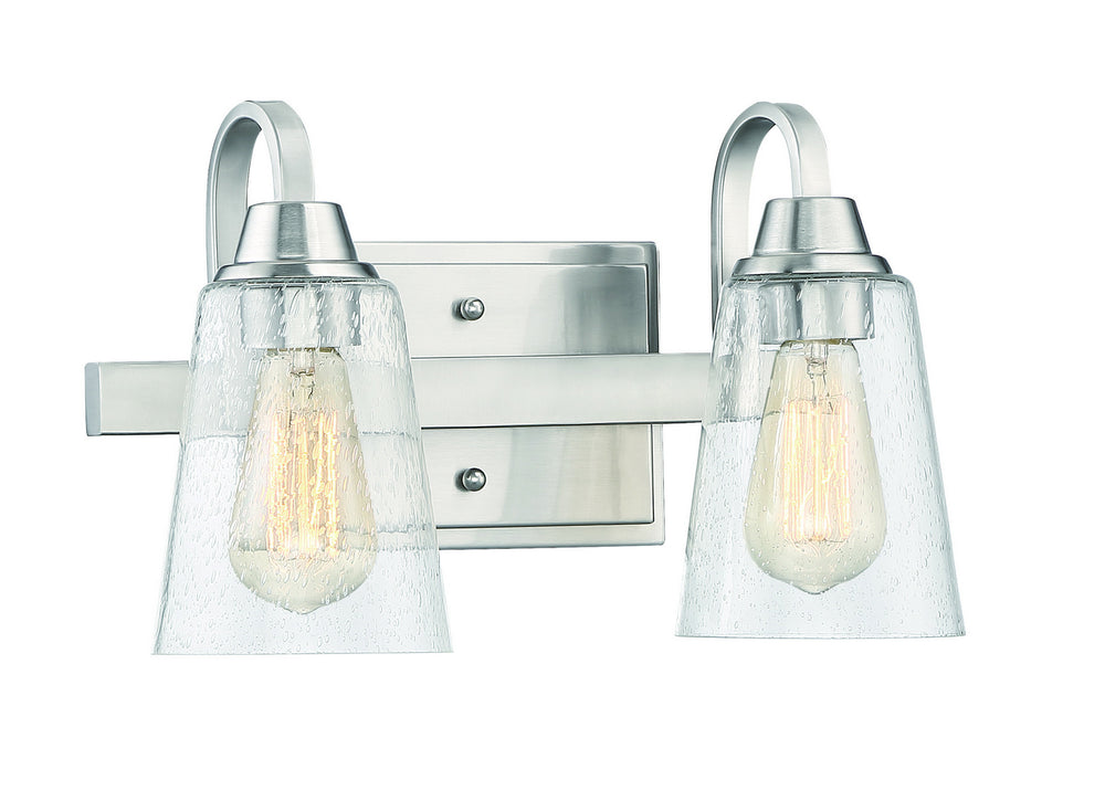 Craftmade Canada - 41902-BNK-CS - Two Light Vanity - Grace - Brushed Polished Nickel