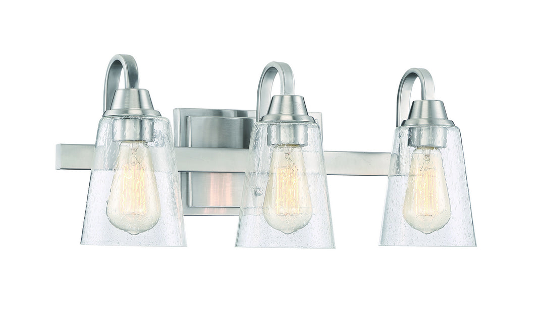 Craftmade Canada - 41903-BNK-CS - Three Light Vanity - Grace - Brushed Polished Nickel