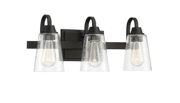 Grace Three Light Vanity in Espresso - available from The Lighting Shoppe, trusted by Canadian homeowners