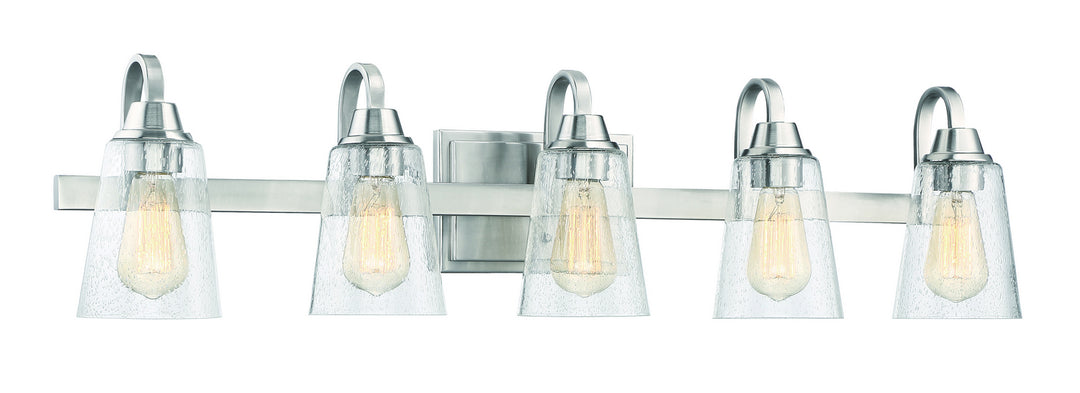Craftmade Canada - 41905-BNK-CS - Five Light Vanity - Grace - Brushed Polished Nickel