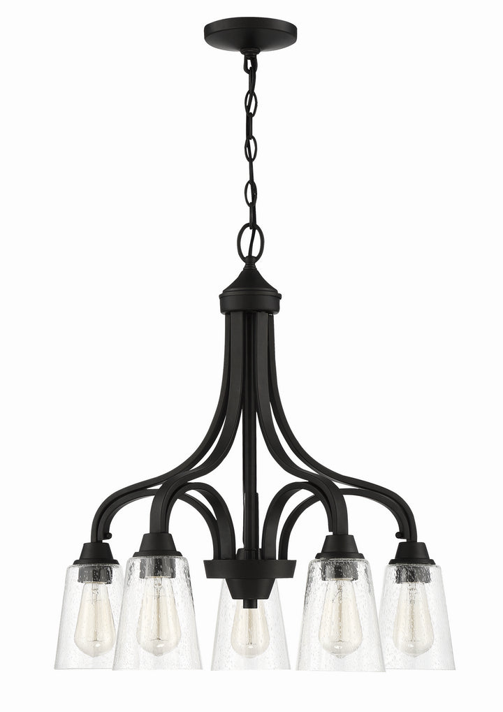 Craftmade Canada - 41915-ESP-CS - Five Light Chandelier - Grace - Espresso