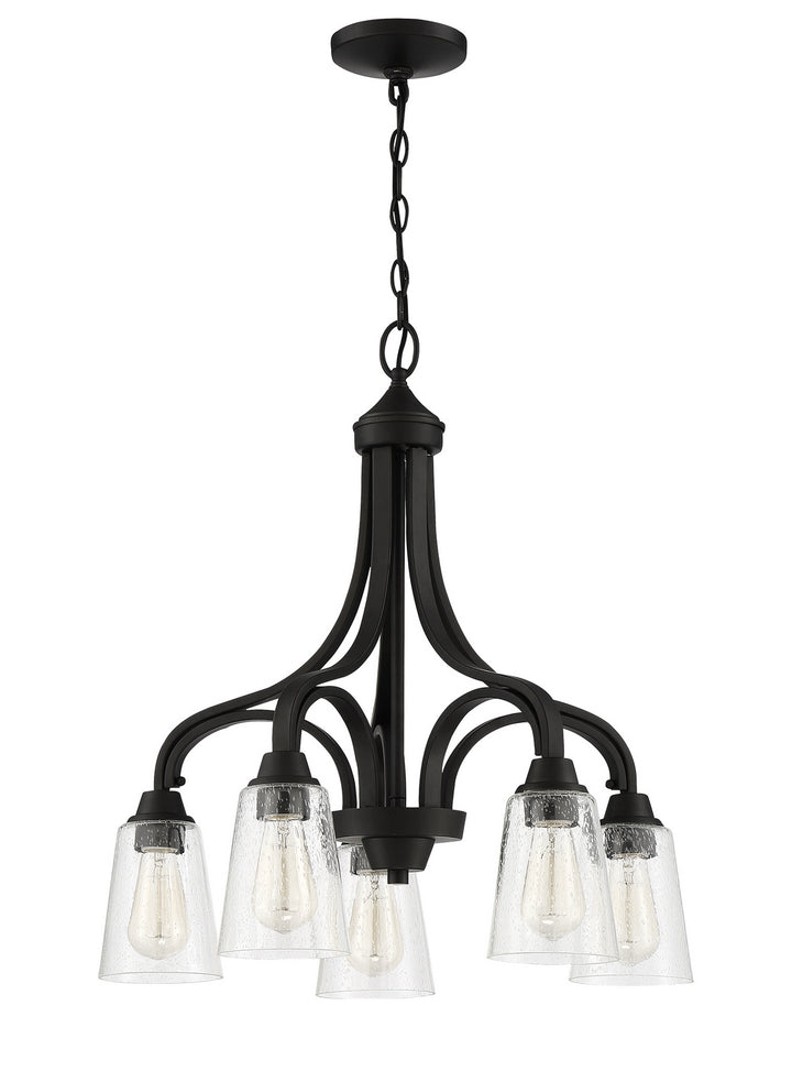 Grace Five Light Chandelier in Espresso - available from The Lighting Shoppe, trusted by Canadian homeowners