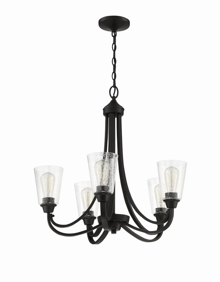 Craftmade Canada - 41925-ESP-CS - Five Light Chandelier - Grace - Espresso