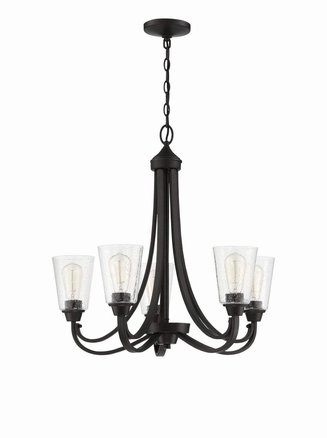 Craftmade Canada - 41925-ESP-CS - Five Light Chandelier - Grace - Espresso