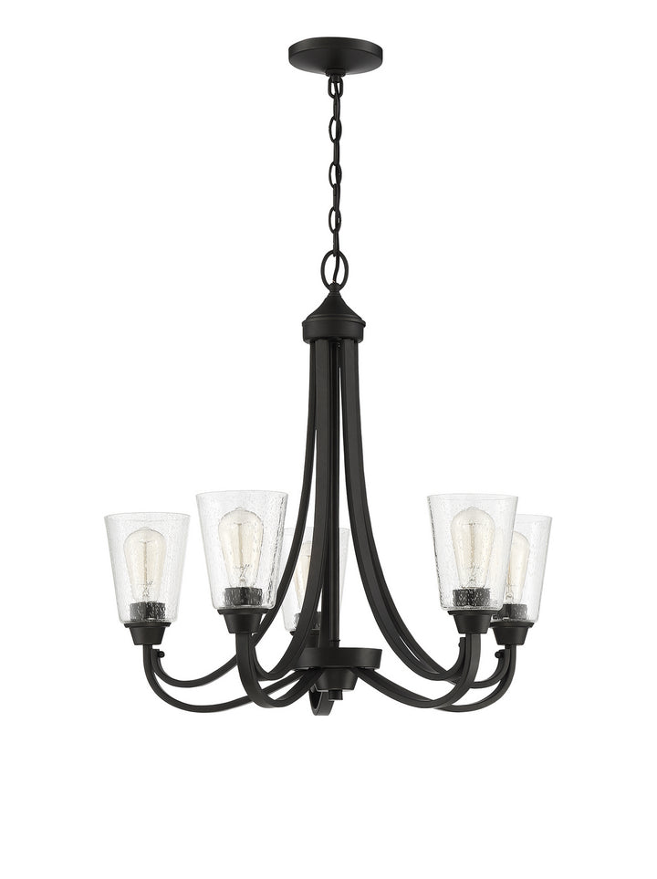 Grace Five Light Chandelier in Espresso - available from The Lighting Shoppe, trusted by Canadian homeowners