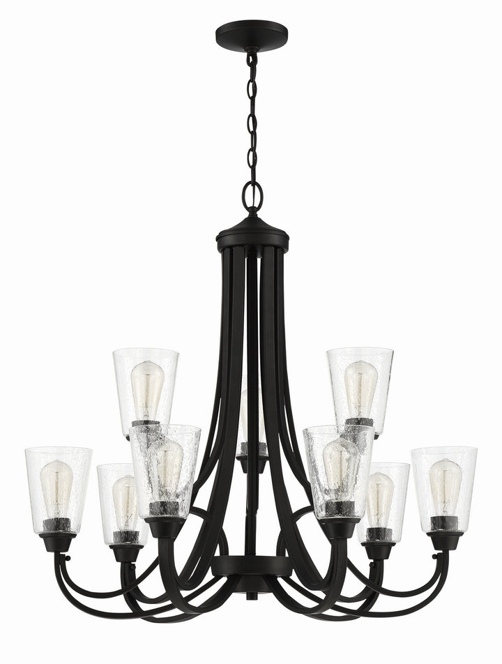 Craftmade Canada - 41929-ESP-CS - Nine Light Chandelier - Grace - Espresso