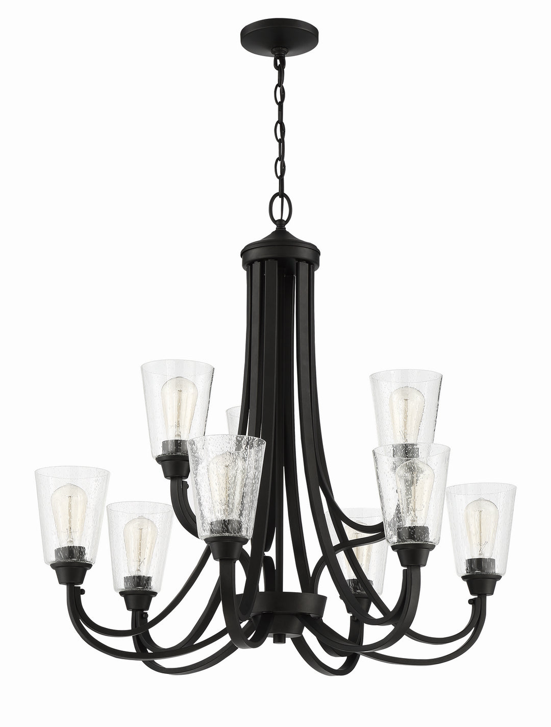 Craftmade Canada - 41929-ESP-CS - Nine Light Chandelier - Grace - Espresso