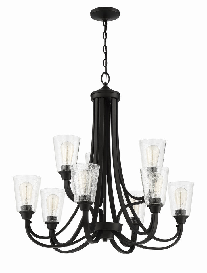 Craftmade Canada - 41929-ESP-CS - Nine Light Chandelier - Grace - Espresso