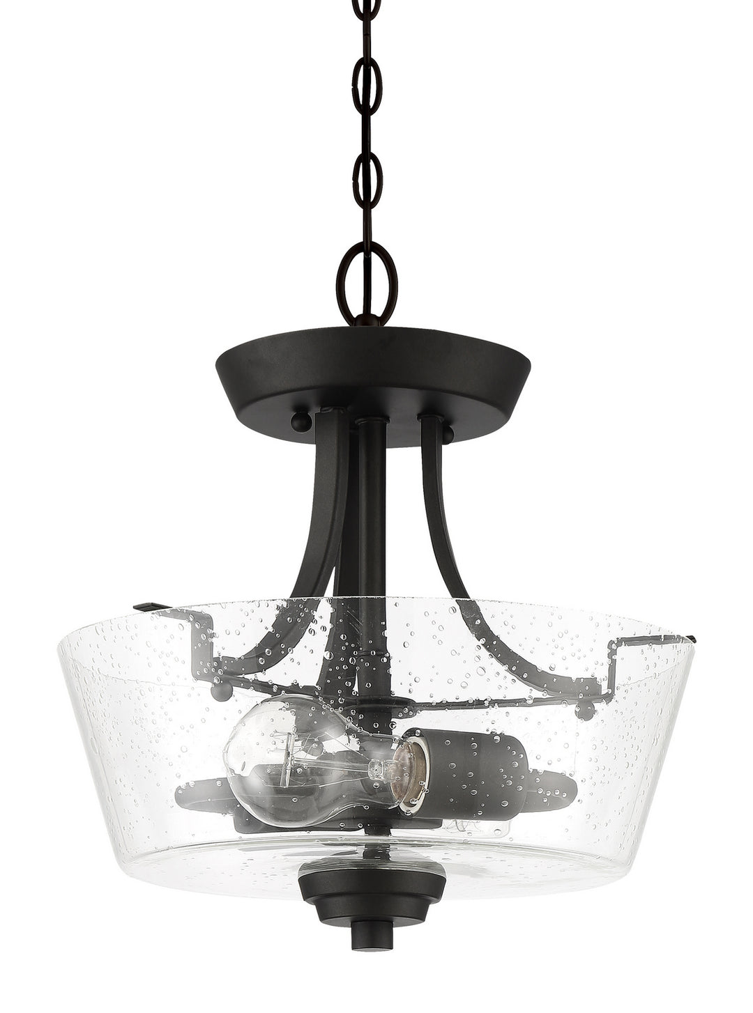 Craftmade Canada - 41952-ESP-CS - Two Light Semi Flush Mount Convertible - Grace - Espresso