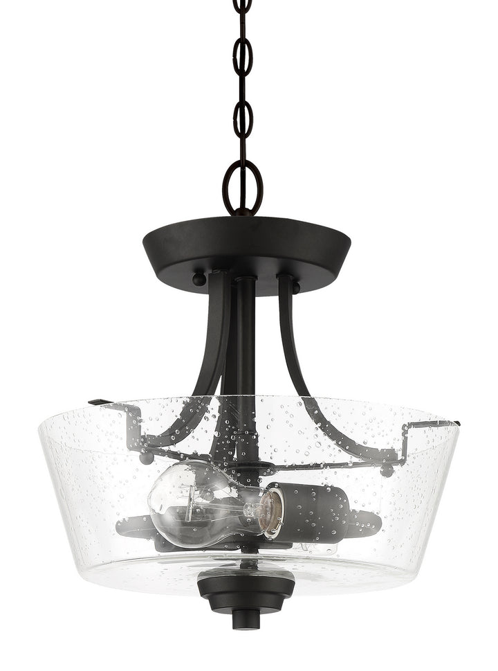 Craftmade Canada - 41952-ESP-CS - Two Light Semi Flush Mount Convertible - Grace - Espresso