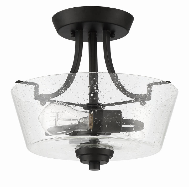 Craftmade Canada - 41952-ESP-CS - Two Light Semi Flush Mount Convertible - Grace - Espresso