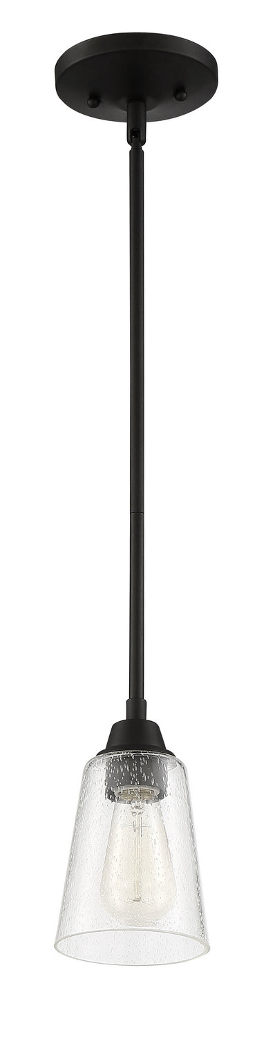 Grace One Light Mini Pendant in Espresso - available from The Lighting Shoppe, trusted by Canadian homeowners