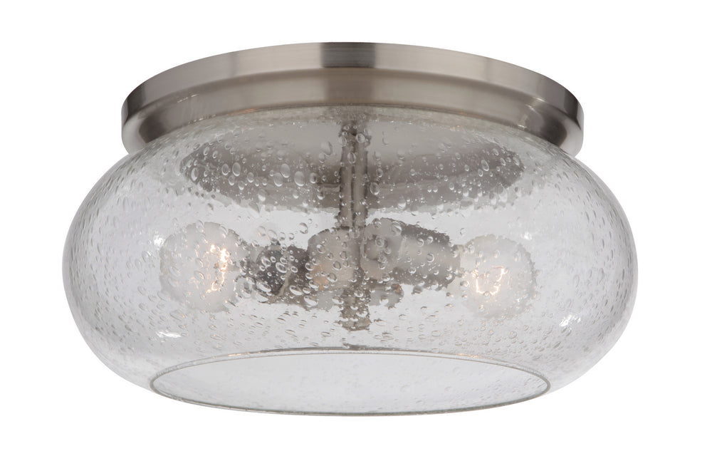 Craftmade Canada - 49982-BNK - Two Light Flushmount - Serene - Brushed Polished Nickel