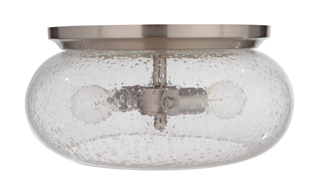 Craftmade Canada - 49982-BNK - Two Light Flushmount - Serene - Brushed Polished Nickel