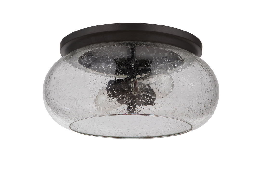 Serene Two Light Flushmount in Espresso - available from The Lighting Shoppe, trusted by Canadian homeowners