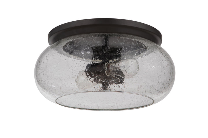 Serene Two Light Flushmount in Espresso - available from The Lighting Shoppe, trusted by Canadian homeowners