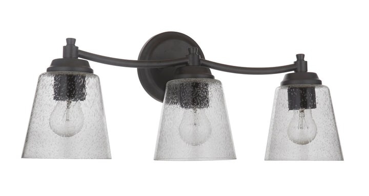 Craftmade Canada - 50203-FB - Three Light Vanity - Tyler - Flat Black