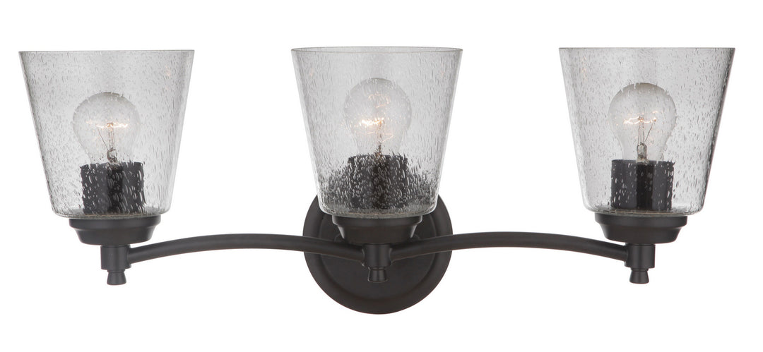 Craftmade Canada - 50203-FB - Three Light Vanity - Tyler - Flat Black