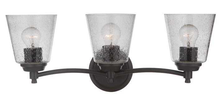Craftmade Canada - 50203-FB - Three Light Vanity - Tyler - Flat Black