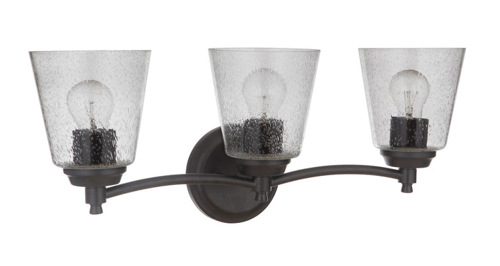 Craftmade Canada - 50203-FB - Three Light Vanity - Tyler - Flat Black
