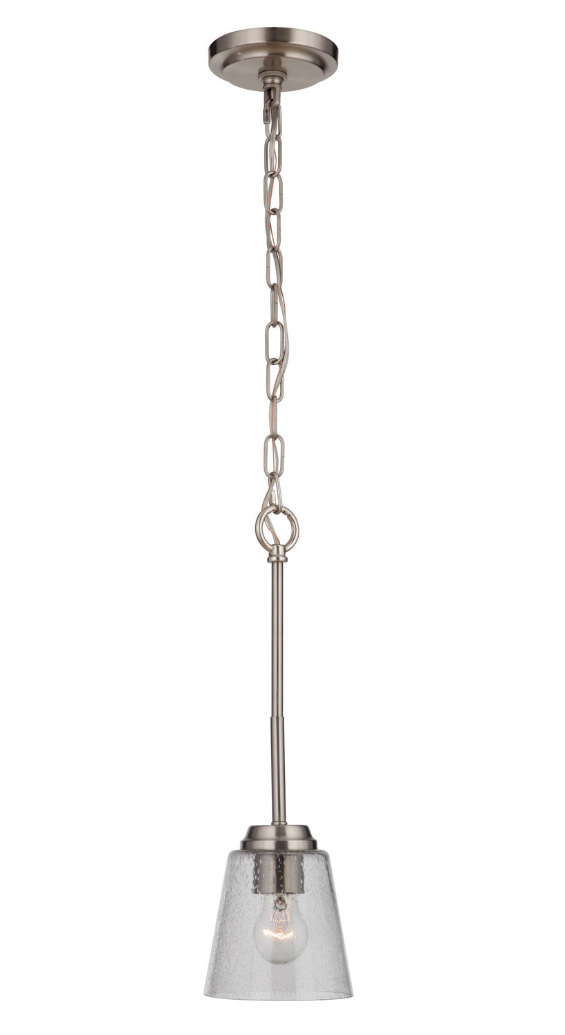 Craftmade Canada - 50291-BNK - One Light Mini Pendant - Tyler - Brushed Polished Nickel