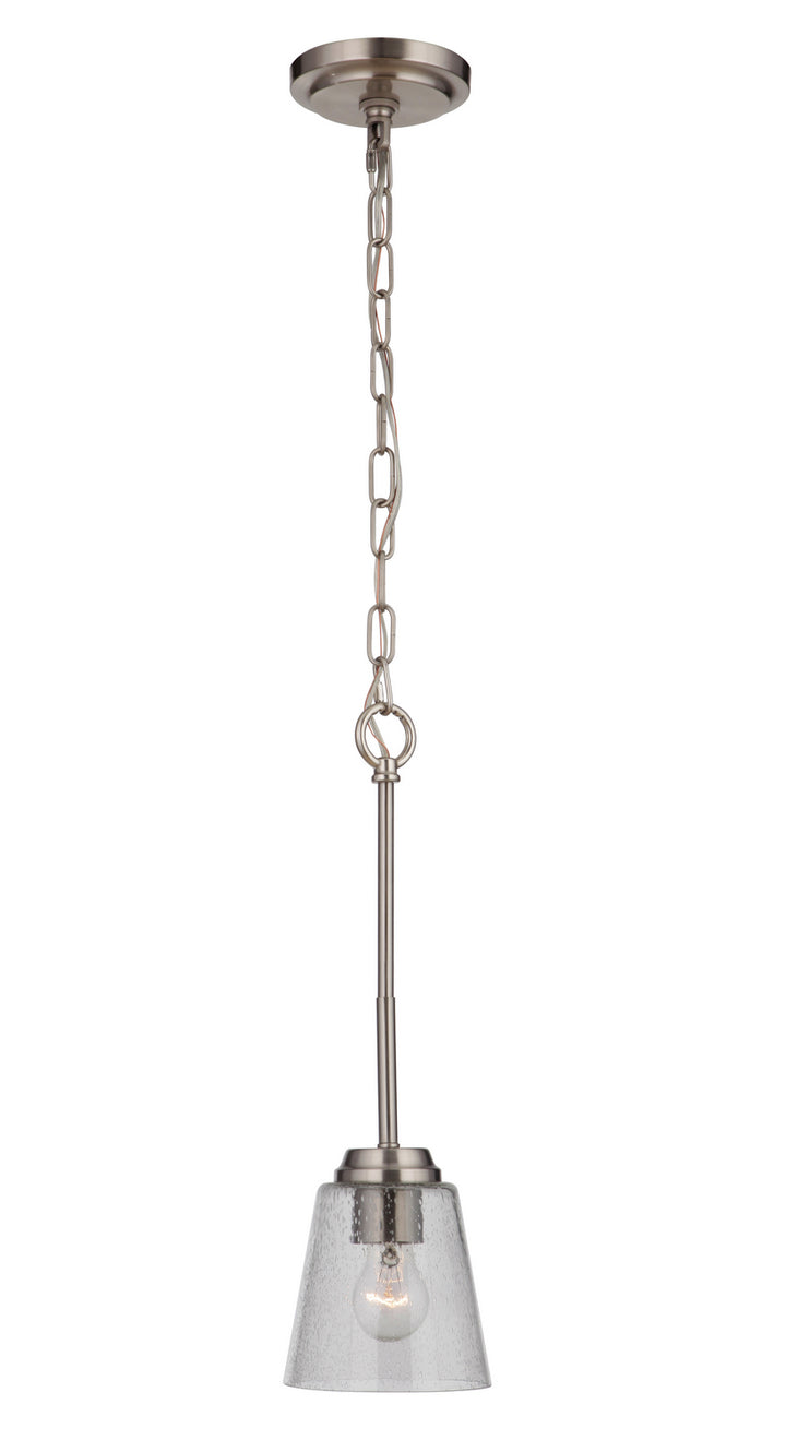 Craftmade Canada - 50291-BNK - One Light Mini Pendant - Tyler - Brushed Polished Nickel